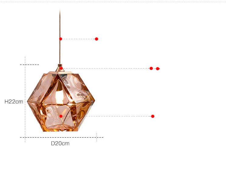Glass Chandelier