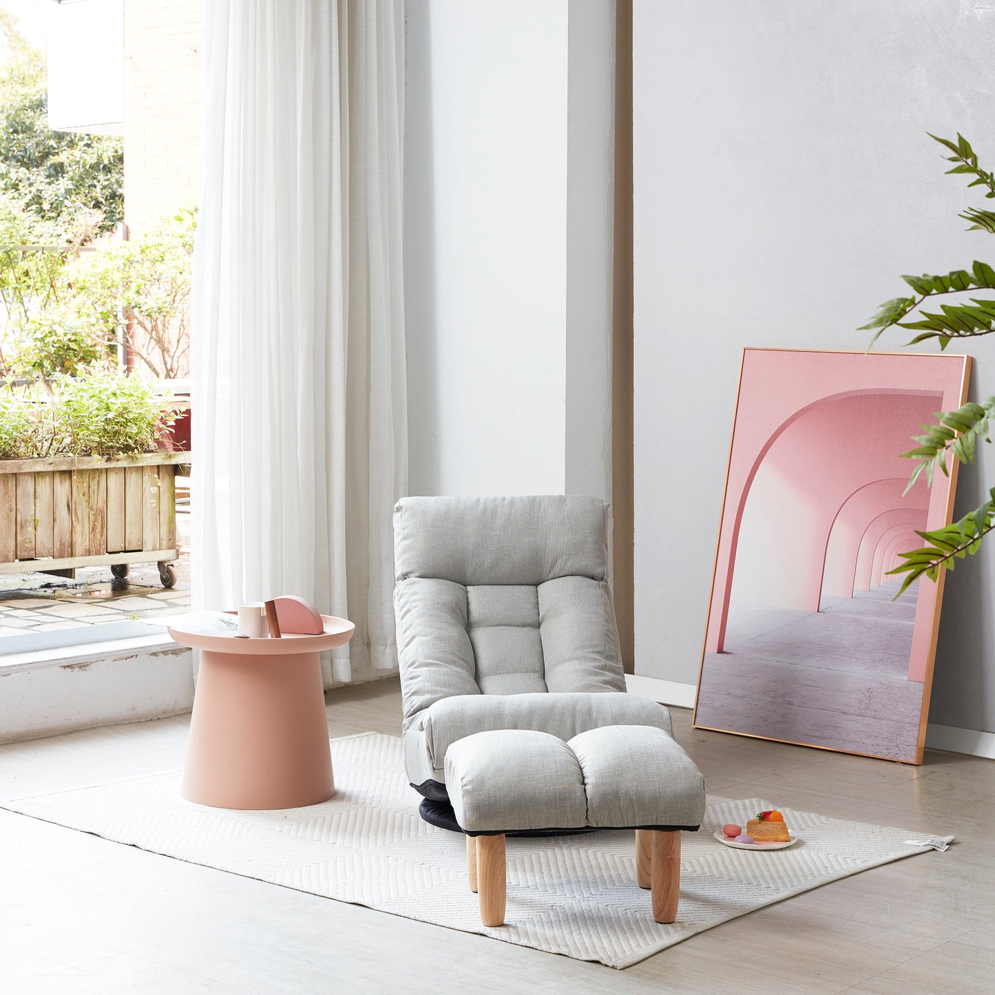 Modern Tatami Reclining Adjustable Chair