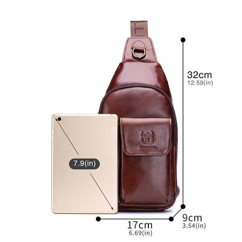 Cowhide Messenger Bag