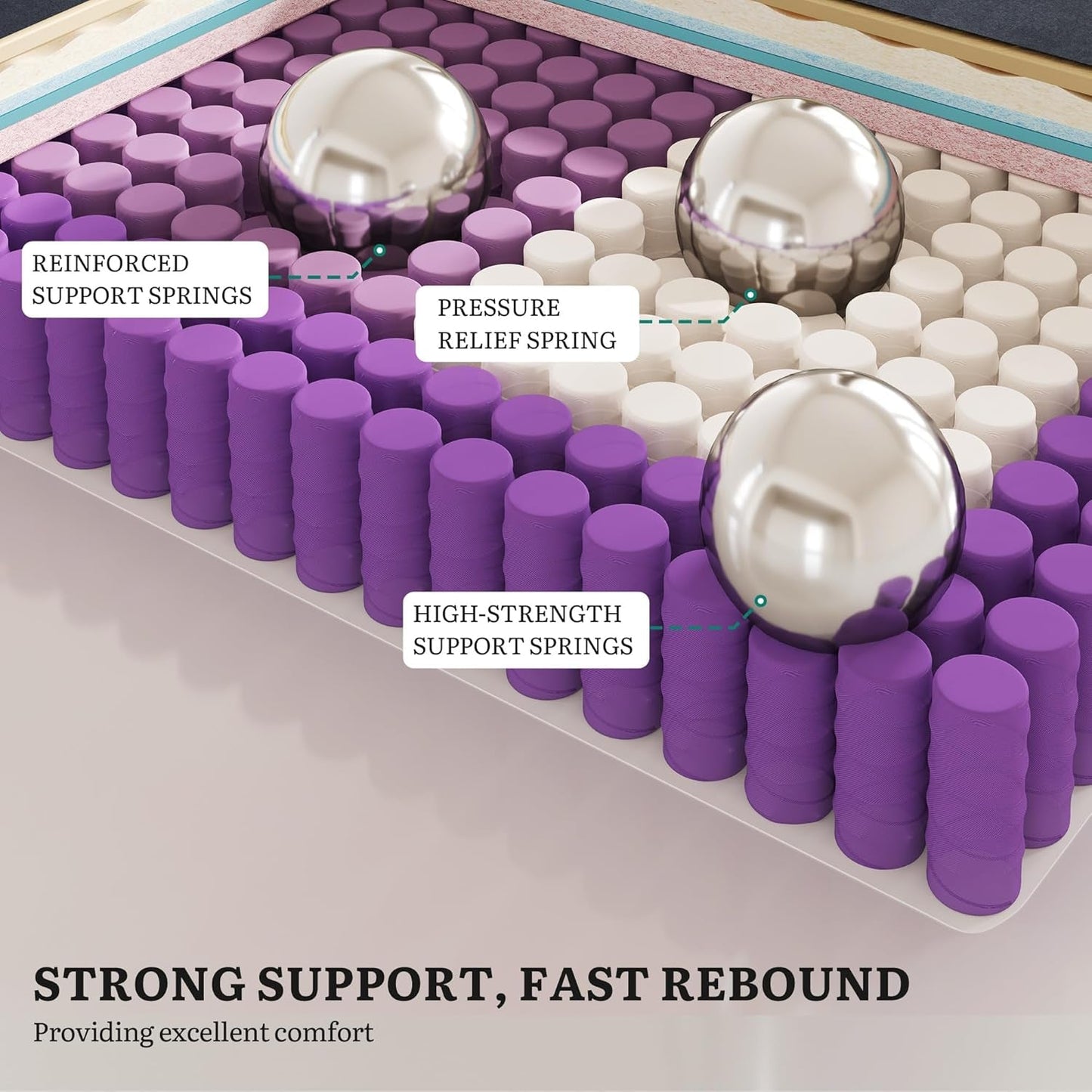 Luxurious King Velvet Upholstered Platform Bed Beige