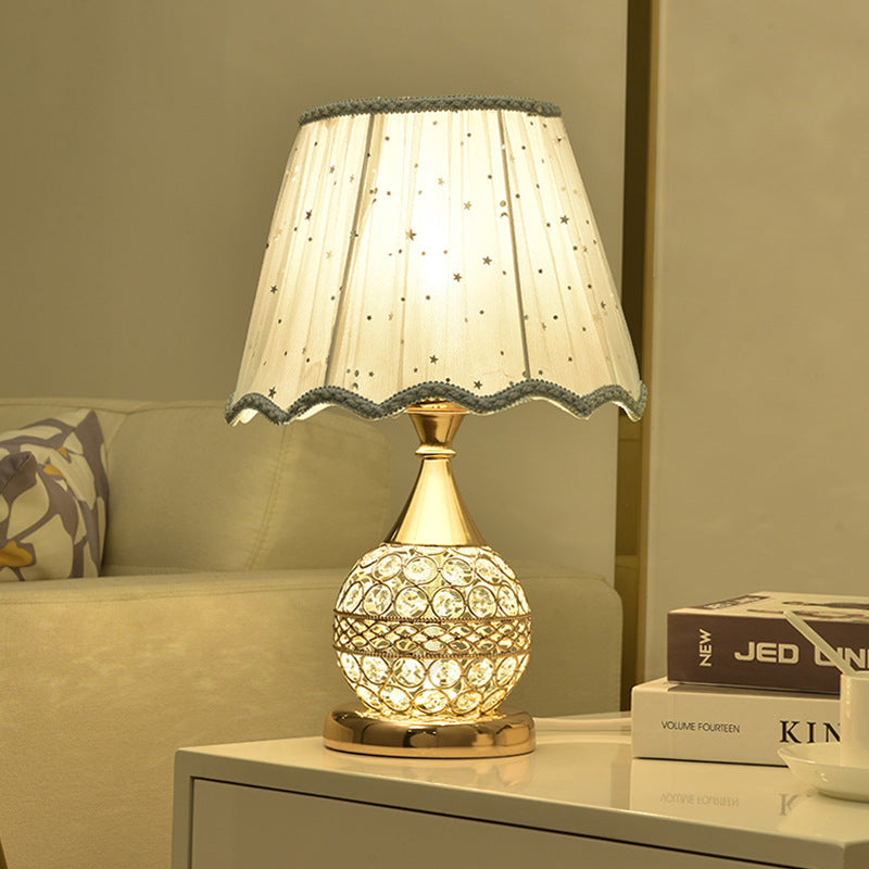 Crystal Desk Lamp Bedroom Bedside Lamp