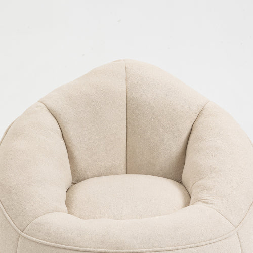 Bean Bag Sofa Chair With Footrest
