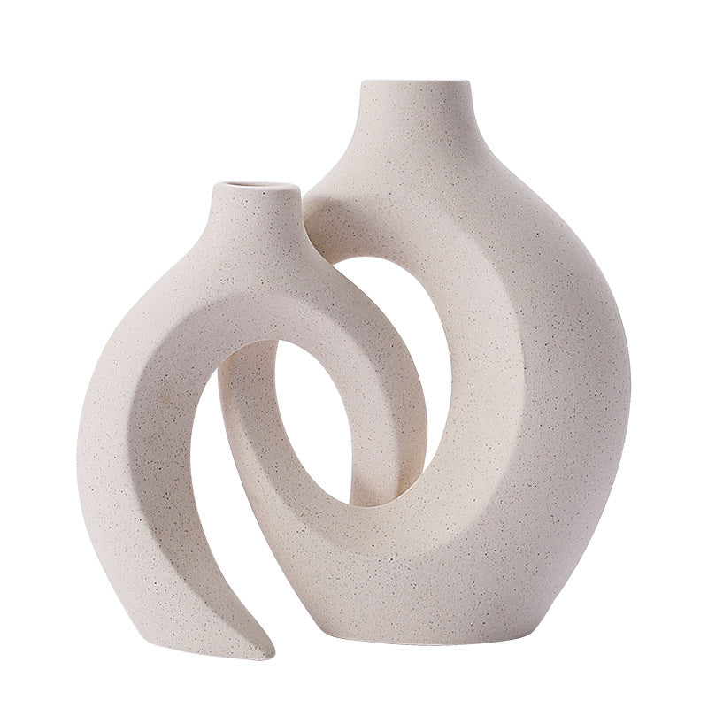 European Ceramic Vase Combination Ins Style Creative Decoration