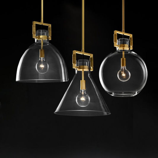 Light Luxury Chandelier Nordic Glass